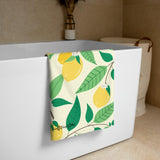 Amalfi Coast Lemons Beach Towel - AMALFITANA STORE