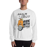 Amalfi Coast Ride with Style - Vespa Collection - Unisex Sweatshirt