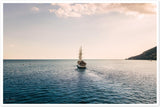 Amalfi Coast Sunset Cruise Premium Semi-Glossy Print