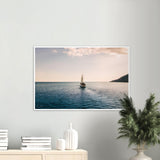 Amalfi Coast Sunset Cruise Premium Semi-Glossy Print