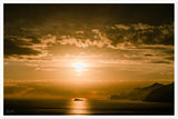 Amalfi Coast Sunset Premium Semi-Glossy Print