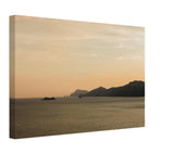 Amalfi Coast Sunset  Wall Art Canvas