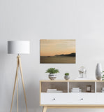 Amalfi Coast Sunset  Wall Art Canvas