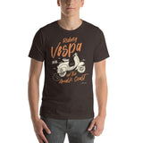 Amalfi Coast Vespa Short-Sleeve Unisex T-Shirt Bella+Canvas - AMALFITANA STORE