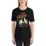 Amalfi Coast Vespa Short-Sleeve Unisex T-Shirt Bella+Canvas - AMALFITANA STORE