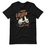 Amalfi Coast Vespa Short-Sleeve Unisex T-Shirt Bella+Canvas - AMALFITANA STORE