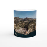 Amalfi Coast White 11oz Ceramic Mug - AMALFITANA STORE