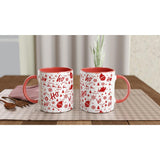 Amalfi Coast Xmas Mug White 11oz - AMALFITANA STORE