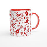 Amalfi Coast Xmas Mug White 11oz - AMALFITANA STORE