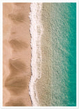 Amalfi Coast's Waves Premium Semi-Glossy Print