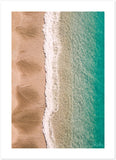 Amalfi Coast's Waves Premium Semi-Glossy Print