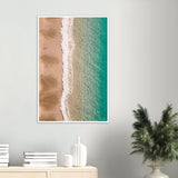 Amalfi Coast's Waves Premium Semi-Glossy Print