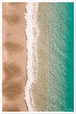 Amalfi Coast's Waves Premium Semi-Glossy Print