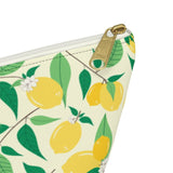 Amalfi Lemons Accessory Pouch w T-bottom Travel Bag - AMALFITANA STORE