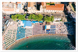 "Amalfi Umbrellas" Premium Semi-Glossy Print