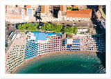 "Amalfi Umbrellas" Premium Semi-Glossy Print
