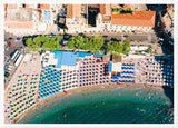 "Amalfi Umbrellas" Premium Semi-Glossy Print