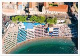 "Amalfi Umbrellas" Premium Semi-Glossy Print