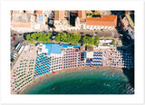 "Amalfi Umbrellas" Premium Semi-Glossy Print