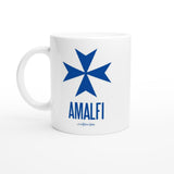 Amalfi White 11oz Ceramic Mug - AMALFITANA STORE