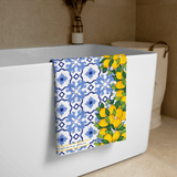Amalfitana Lemons Beach Towel Summer 2021 Collection - AMALFITANA STORE
