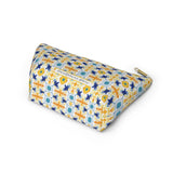 Amalfitana Tiles Accessory Pouch w T-bottom - AMALFITANA STORE
