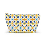 Amalfitana Tiles Accessory Pouch w T-bottom - AMALFITANA STORE