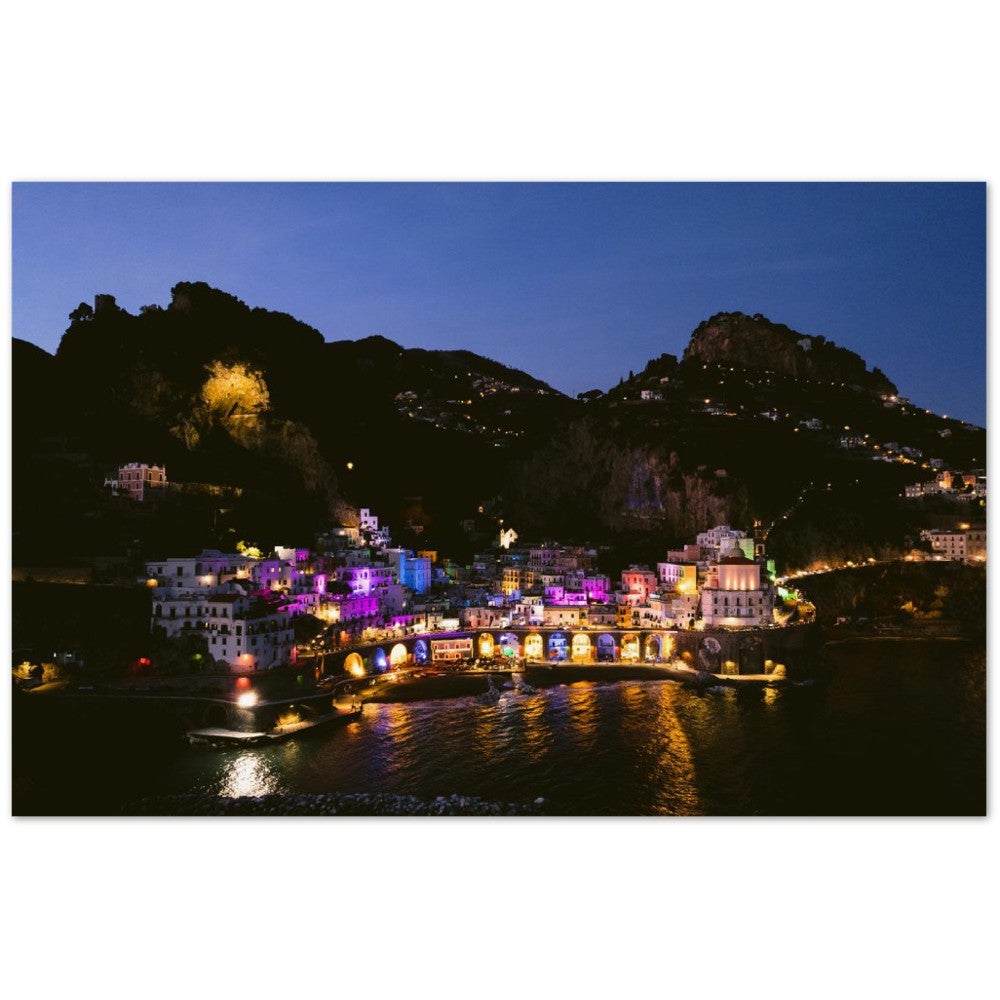 Atrani - Amalfi Coast - Happy New Year 2022 - Limited Series Archival Matte Print - AMALFITANA STORE