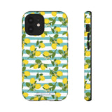 Blue Lemons Tough iPhone & Samsung Cases - AMALFITANA STORE