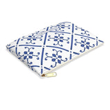Blue Praiano Tiles Accessory Pouch - AMALFITANA STORE