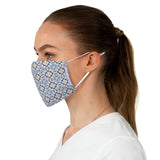Capri Blu Tiles Fabric Face Mask - AMALFITANA STORE