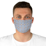 Capri Blu Tiles Fabric Face Mask - AMALFITANA STORE