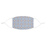 Capri Blu Tiles Fabric Face Mask - AMALFITANA STORE