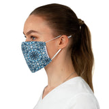 Capri Blue Fabric Face Mask - AMALFITANA STORE