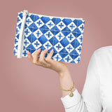 Capri Blue Tiles Clutch Bag - AMALFITANA STORE