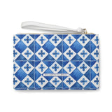 Capri Blue Tiles Clutch Bag - AMALFITANA STORE