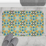 Capri Island Ceramic Style Bath Mat Souvenir Tiles Amalfi Coast Positano Toilette Home - AMALFITANA STORE