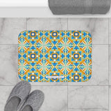 Capri Island Ceramic Style Bath Mat Souvenir Tiles Amalfi Coast Positano Toilette Home - AMALFITANA STORE