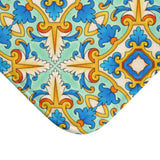 Capri Island Ceramic Style Bath Mat Souvenir Tiles Amalfi Coast Positano Toilette Home - AMALFITANA STORE