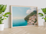 "Cliff View" Positano Fine Art Print - AMALFITANA STORE