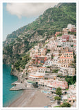 "Cliff View" Positano Premium Semi-Glossy Print