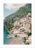 "Cliff View" Positano Premium Semi-Glossy Print