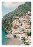 "Cliff View" Positano Premium Semi-Glossy Print
