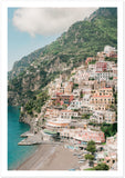 "Cliff View" Positano Premium Semi-Glossy Print
