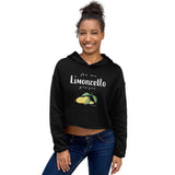 " For me Limoncello" Amalfi Coast Summer 2021 Crop Hoodie - AMALFITANA STORE