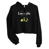 " For me Limoncello" Amalfi Coast Summer 2021 Crop Hoodie - AMALFITANA STORE