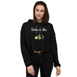 " For me Limoncello" Amalfi Coast Summer 2021 Crop Hoodie - AMALFITANA STORE