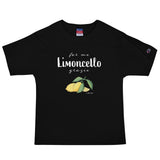 " For me Limoncello" Amalfi Coast Summer 2021 Men's Champion T-Shirt - AMALFITANA STORE