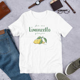 " For me Limoncello" Amalfi Coast Summer 2021 Short-Sleeve Unisex T-Shirt - AMALFITANA STORE
