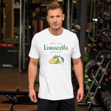" For me Limoncello" Amalfi Coast Summer 2021 Short-Sleeve Unisex T-Shirt - AMALFITANA STORE